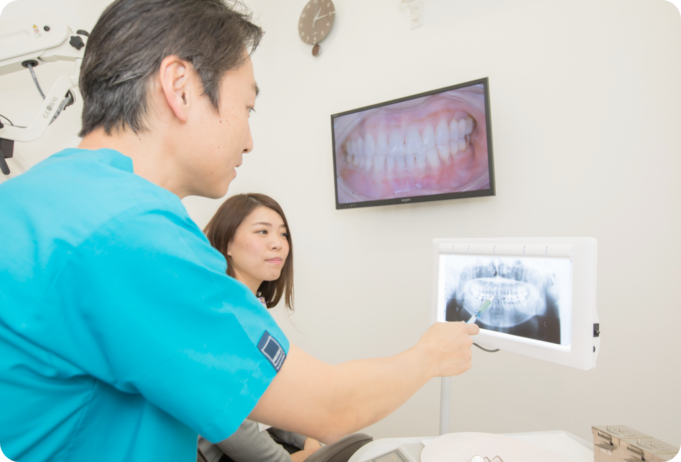 歯周病と歯周病予防の診察